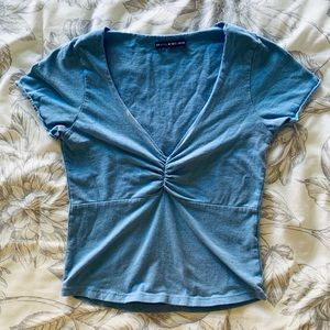 Brandy Melville blue top 💞